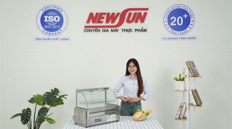 Bếp nướng xúc xích 5 thanh CY5 Thiết kế hiện đại