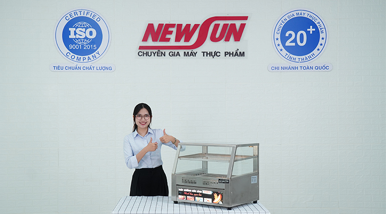 Lò nướng xúc xích 11 thanh CY11 Thiết kế hiện đại, gọn gàng