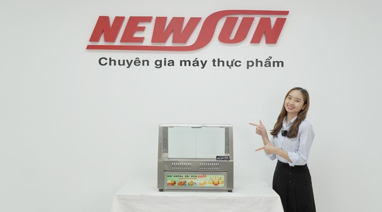 Lò nướng xúc xích 7 thanh HE7 Thiết kế nhỏ gọn