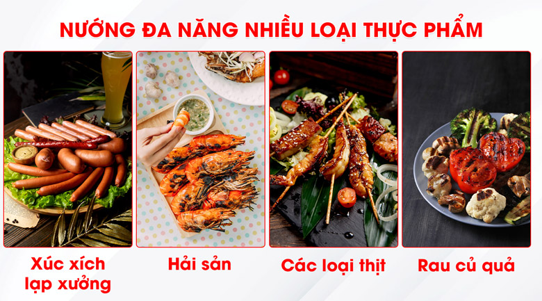 Máy nướng xúc xích CY350 Nướng đa năng nhiều loại thực phẩm