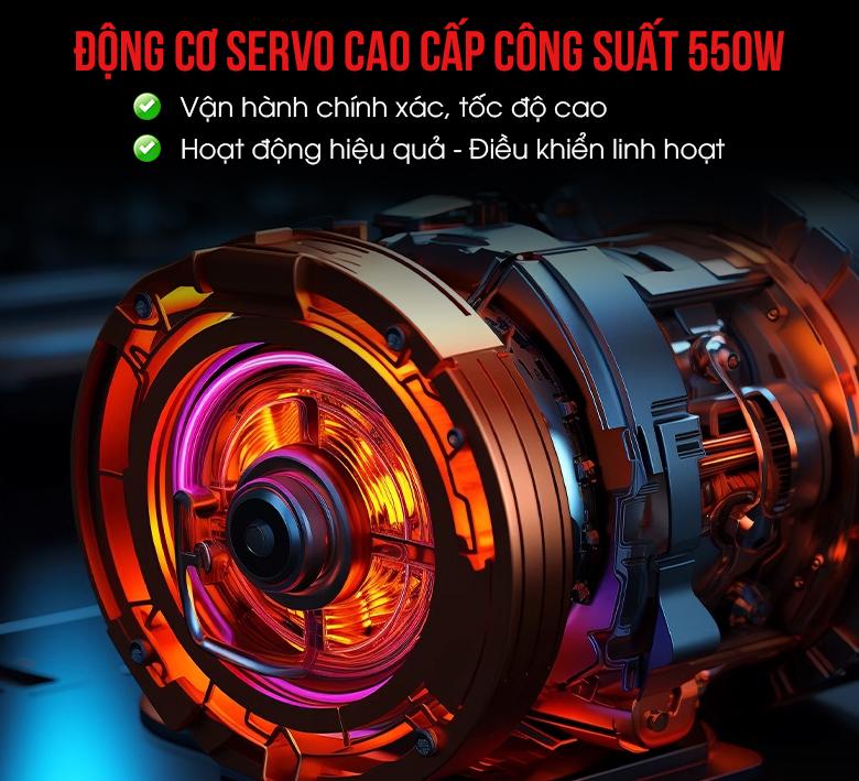 Động cơ cao cấp với công suất lớn