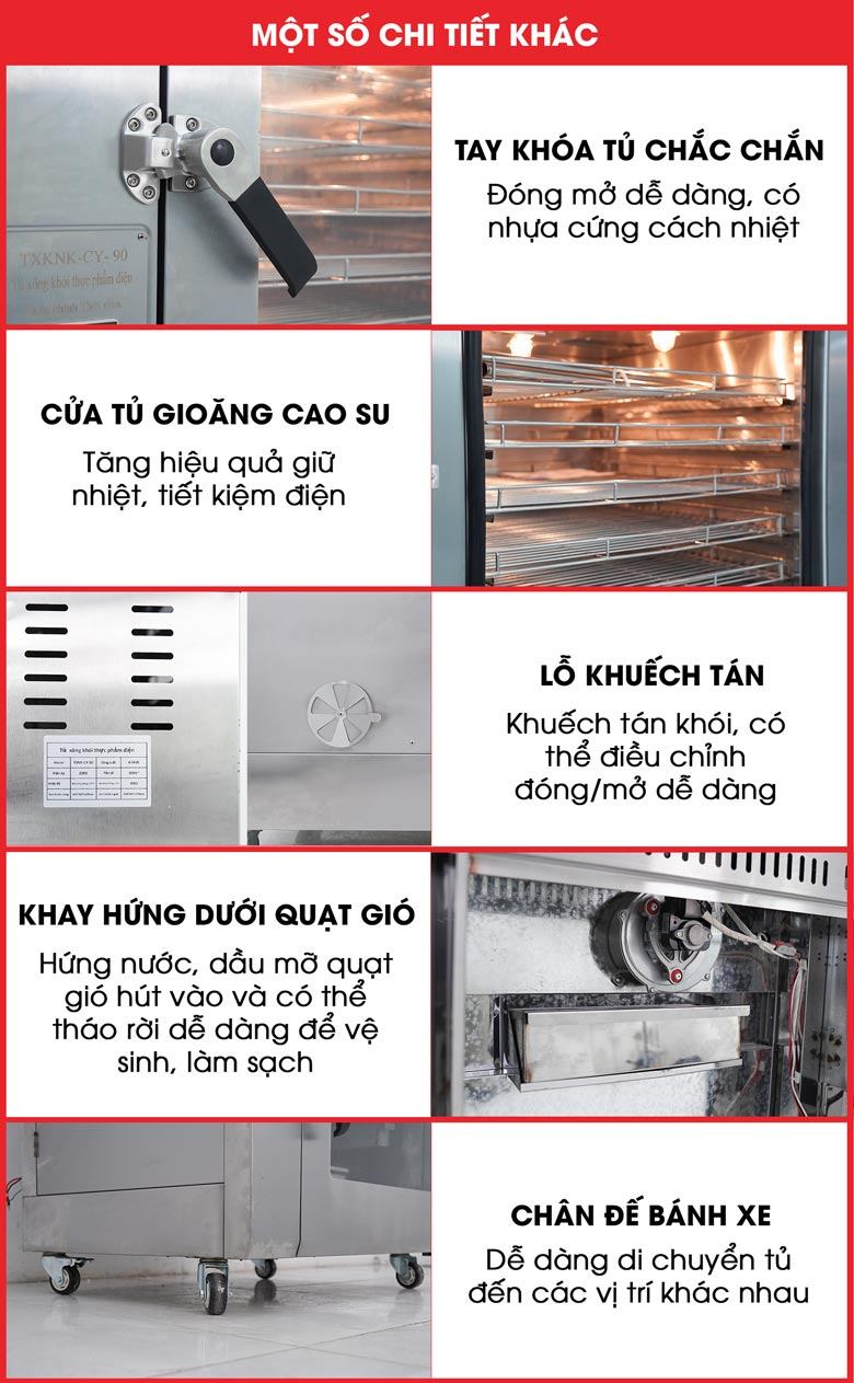 Một số chi tiết nổi bật khác
