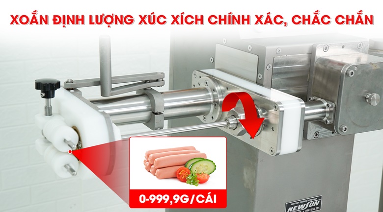 Có thể cài đặt trọng lượng xúc xích linh hoạt Có thể cài đặt trọng lượng xúc xích linh hoạt